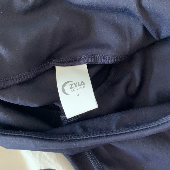 Zyia Navy Strap Deluxe Hi-Rise 7/8 24" - Picture 3 of 4